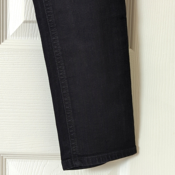 Rag & Bone Cate Classic Mid Rise Ankle Length Skinny Jeans No Fade Black 25 - Picture 14 of 15